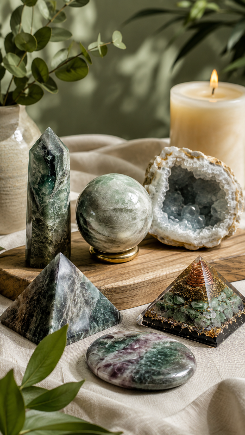 Formes en pierres naturelles Fee Krystelle