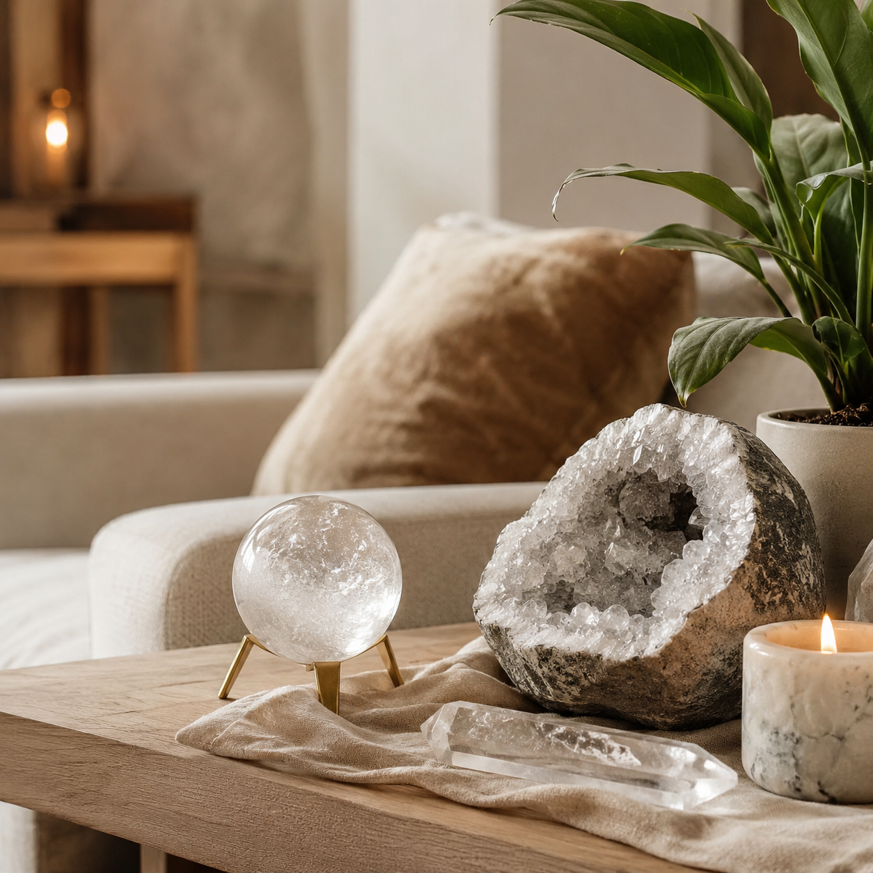 Cadeaux déco en cristaux Fee Krystelle